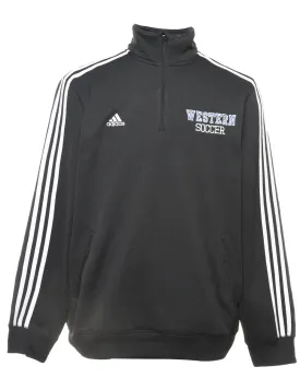 Adidas Black & White Track Top - L
