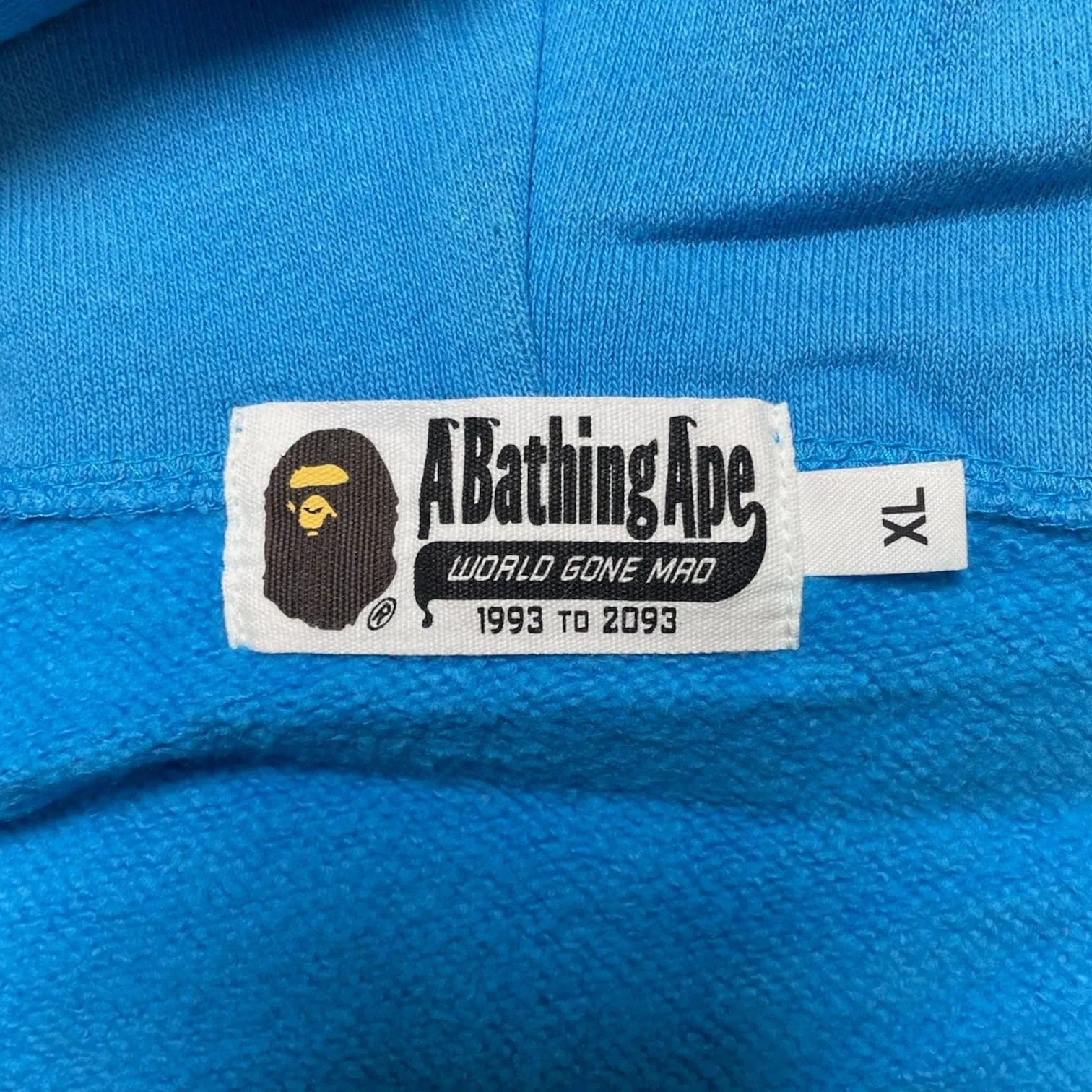 BAPE x Keith Haring Shark Full Zip Hooded Sweatshirt Blue Pre-Owned