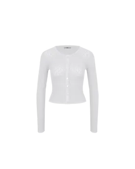 BEAU CARDIGAN WHITE
