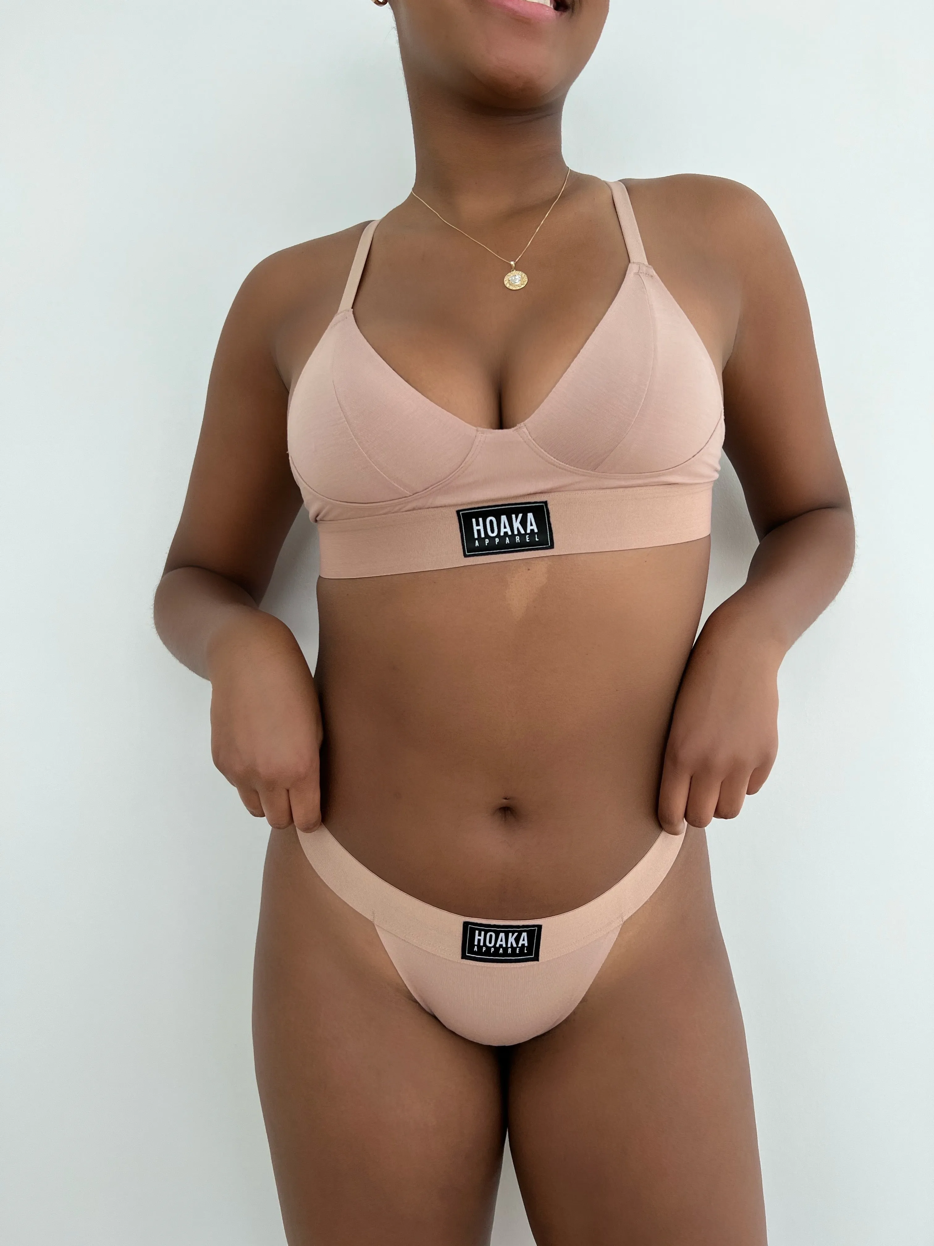 Beige V-String