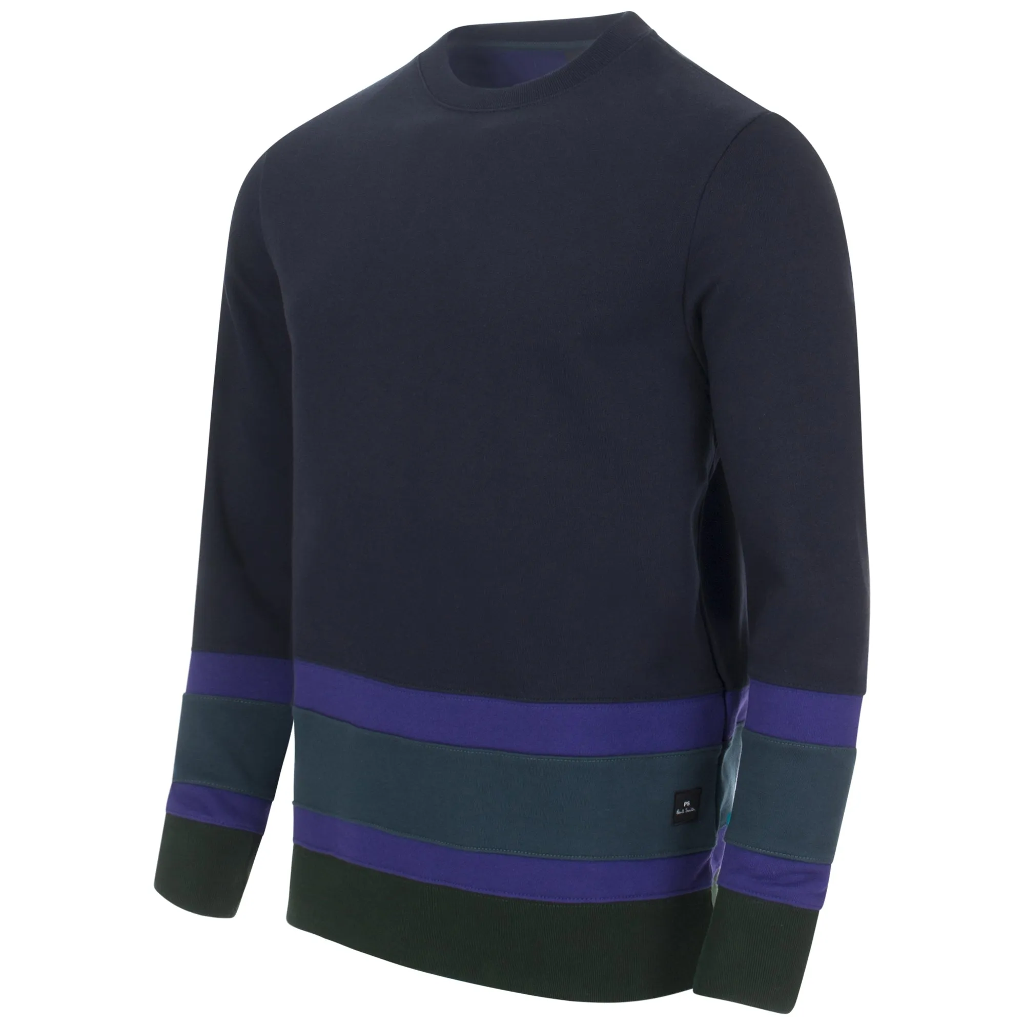 Block Stripe Sweatshirt