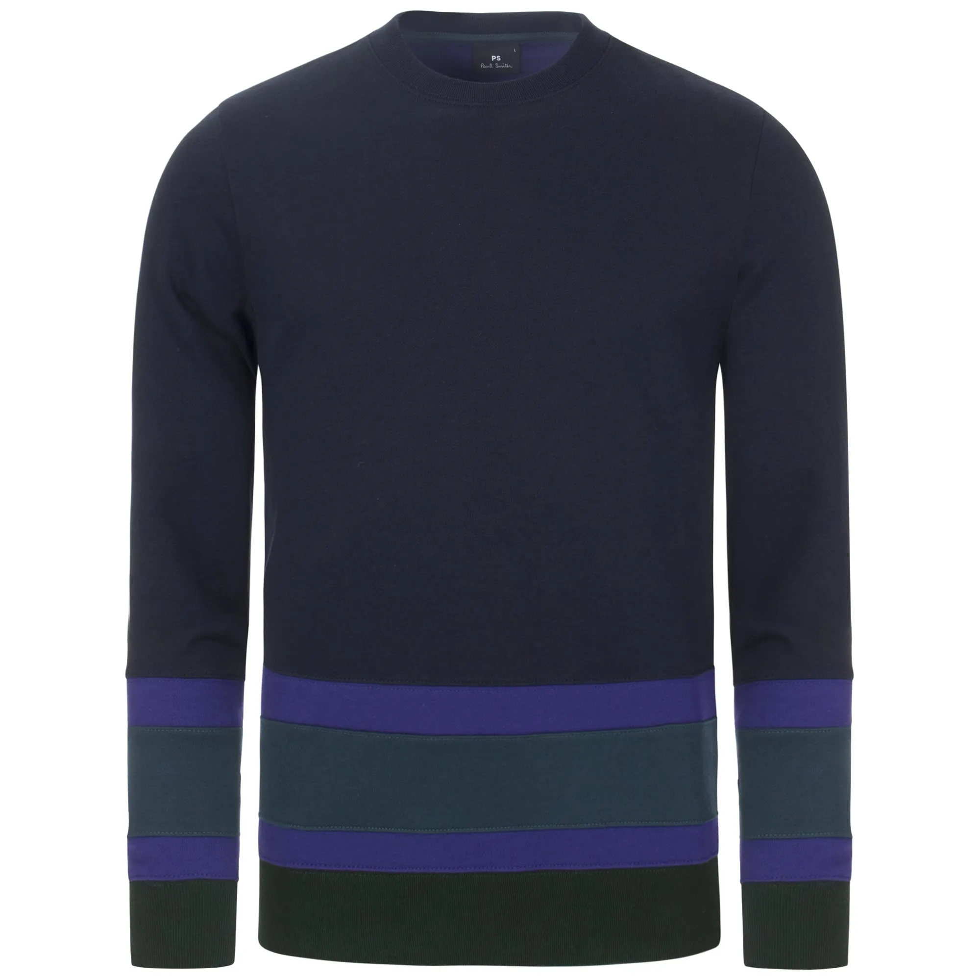 Block Stripe Sweatshirt