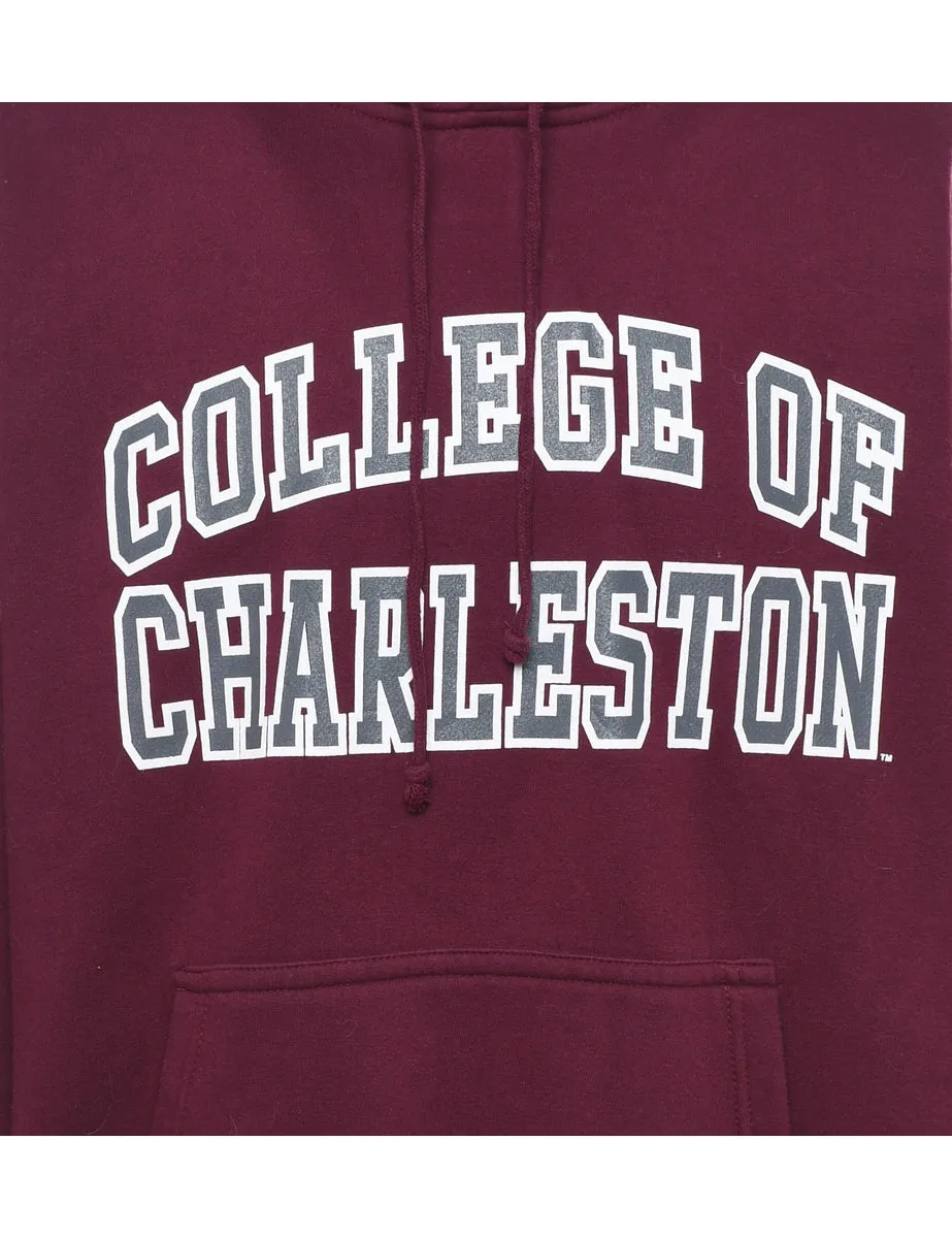 College Of Charleston Printed Hoodie - XL