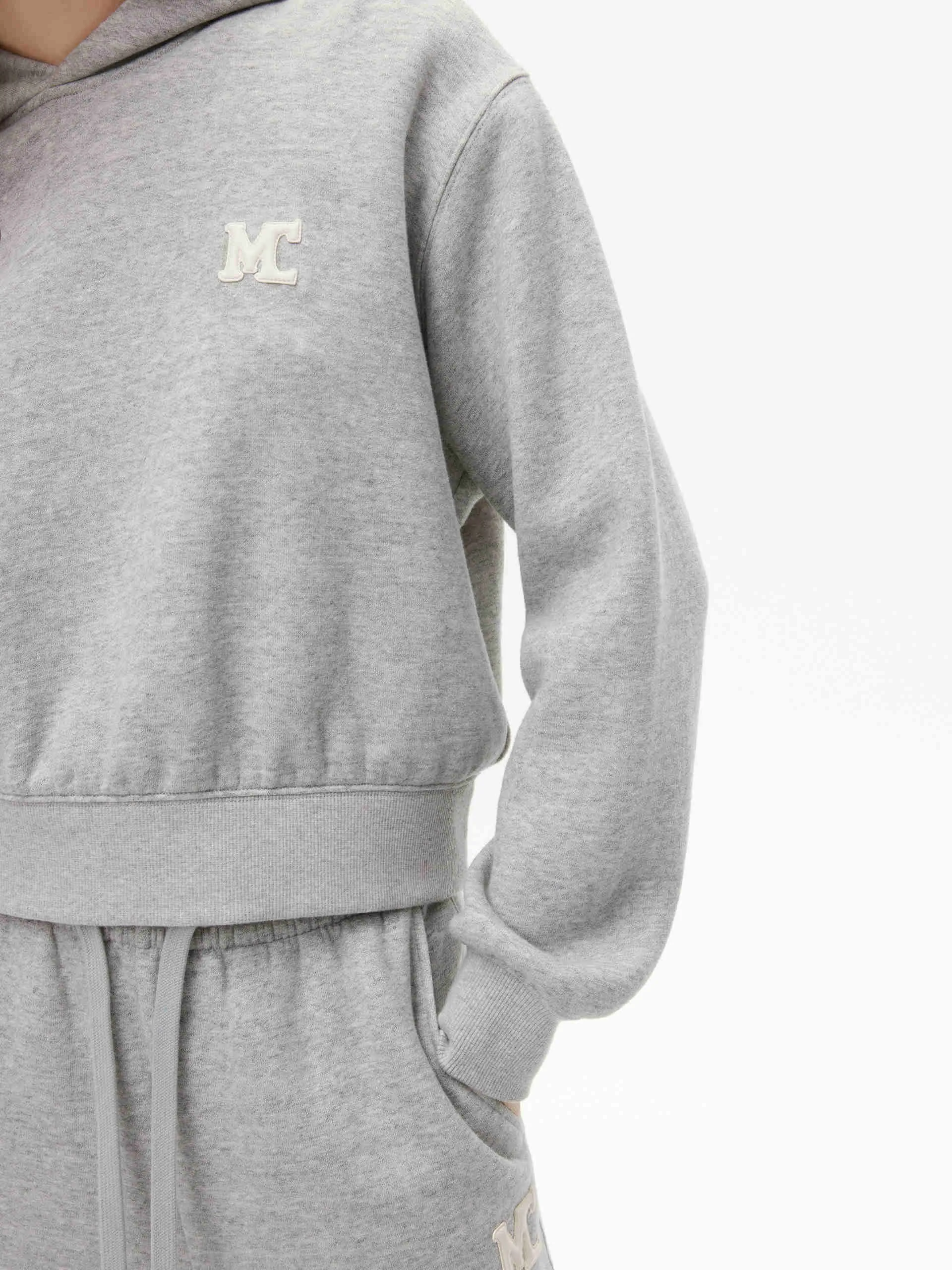 Cotton Hooded Sweatshirt