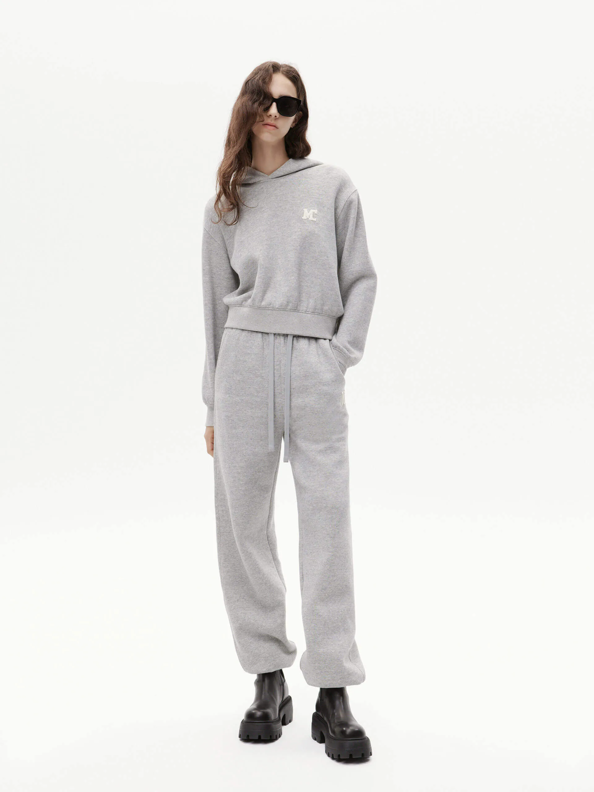 Cotton Hooded Sweatshirt
