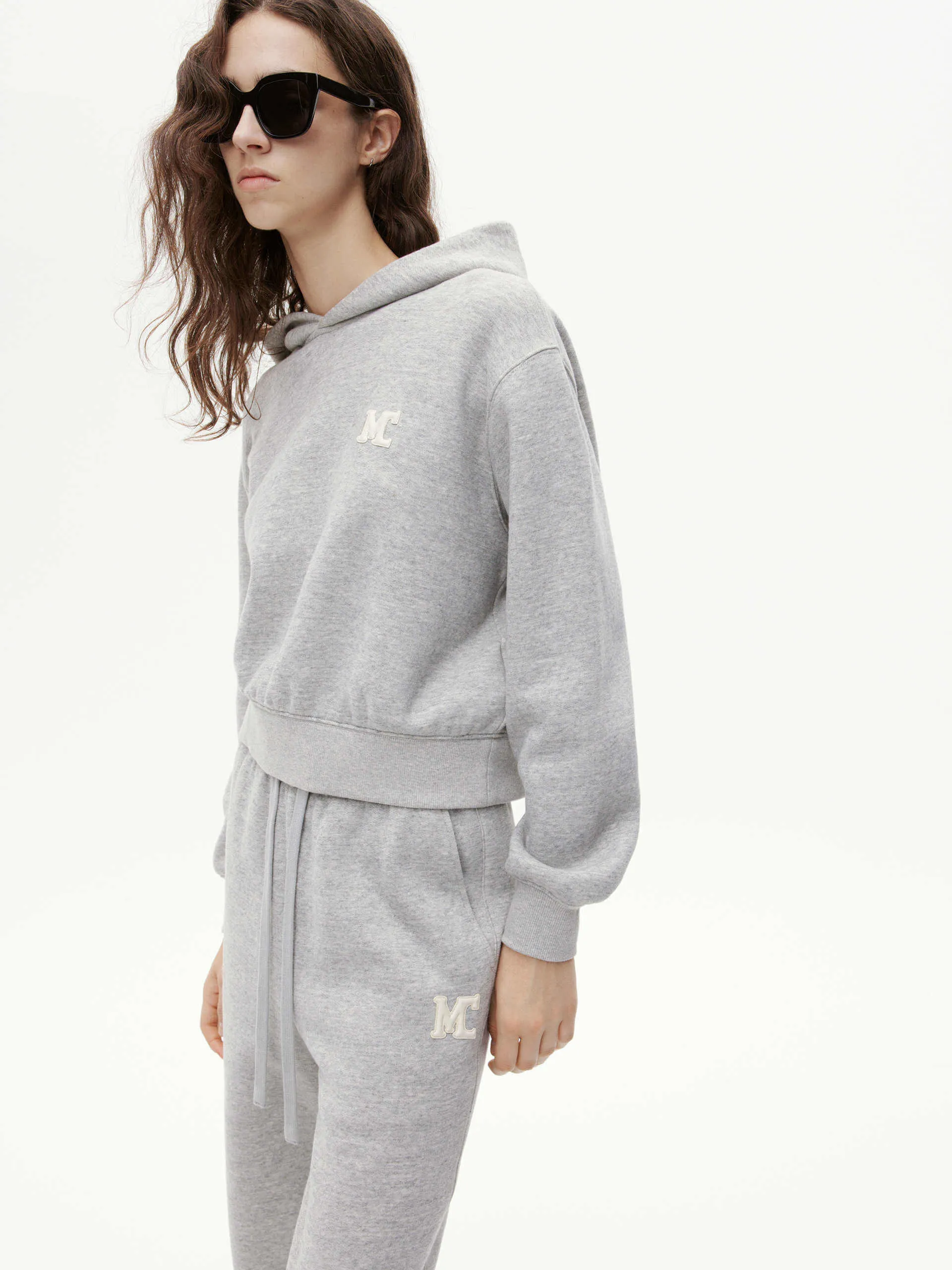 Cotton Hooded Sweatshirt