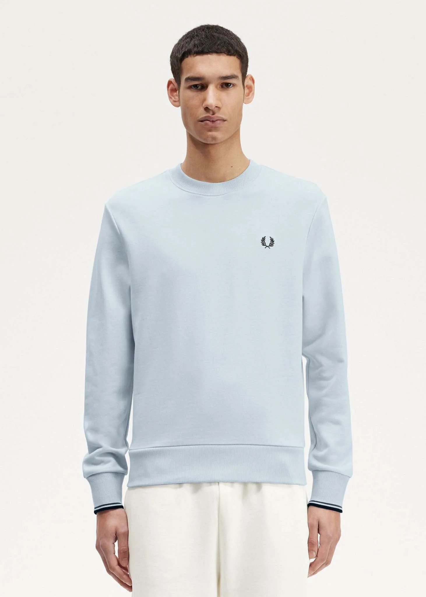 Crew neck sweatshirt - light ice