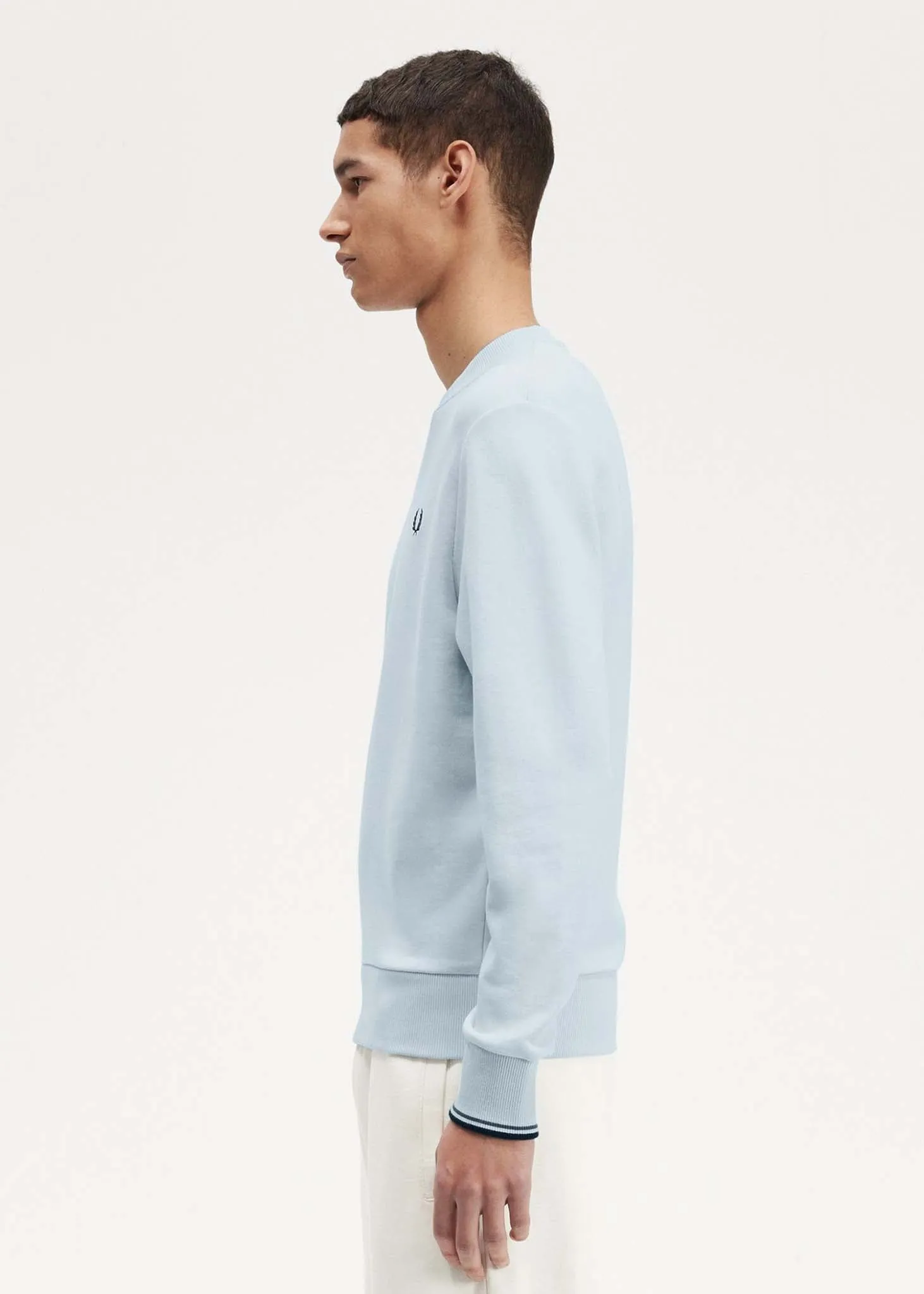 Crew neck sweatshirt - light ice