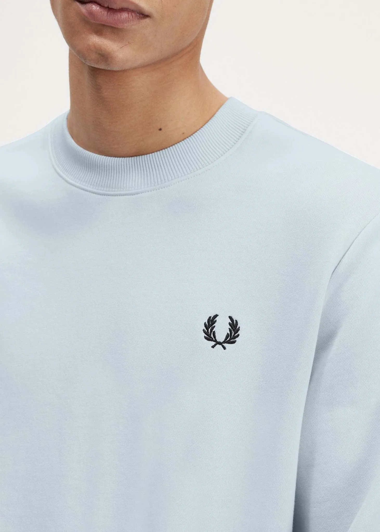 Crew neck sweatshirt - light ice