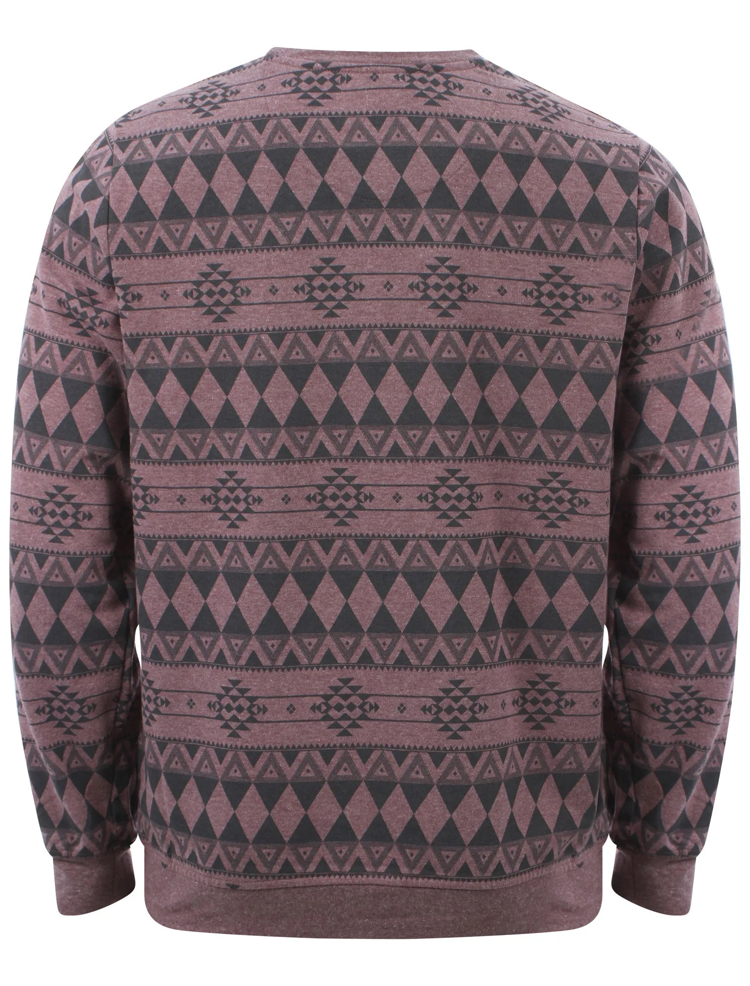 D-Code Jude crew neck sweatshirt in Plum Marl