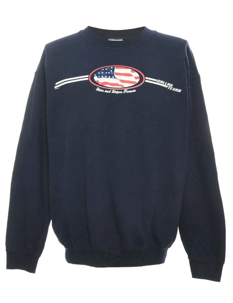 Dallas Texas Gildan Printed Sweatshirt - M