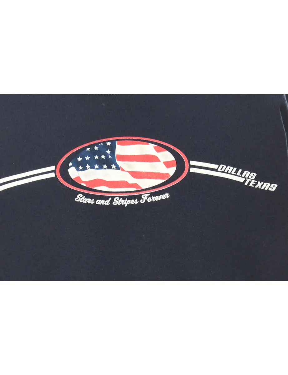 Dallas Texas Gildan Printed Sweatshirt - M