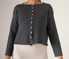 Doll's reversible cardigan