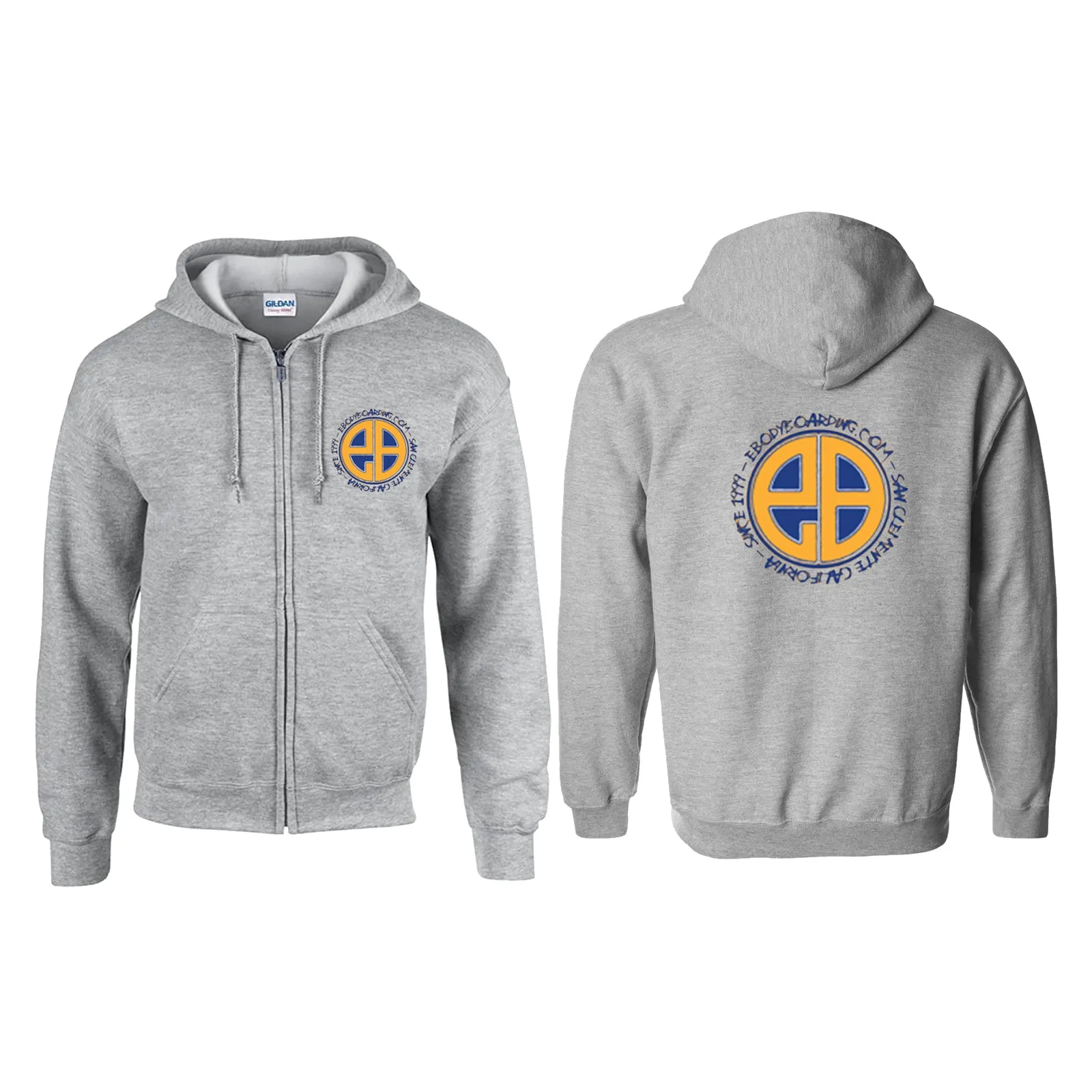 eBodyboarding Edgy Zip Hooded Sweatshirt