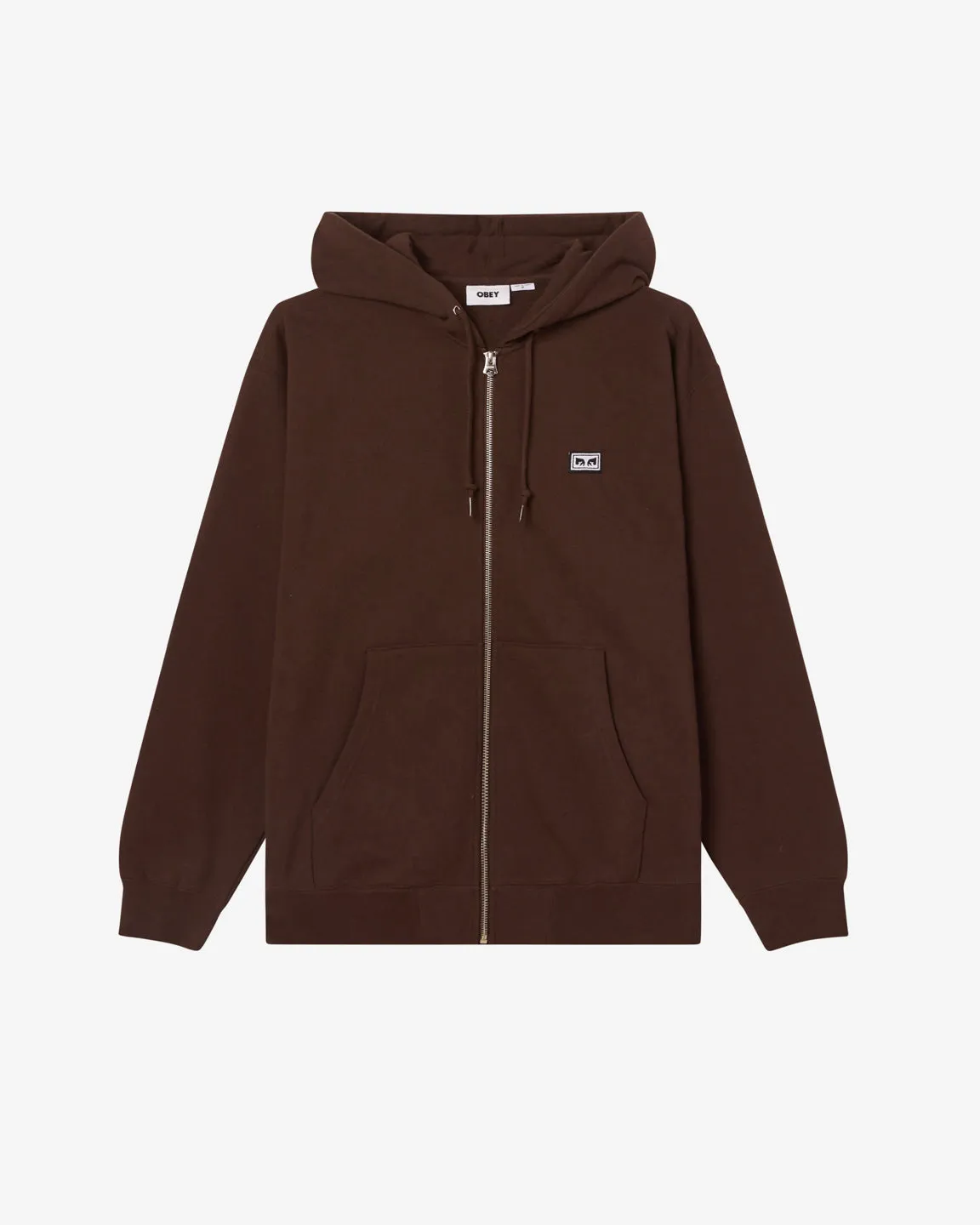 EST. WORKS EYES ZIP HOOD