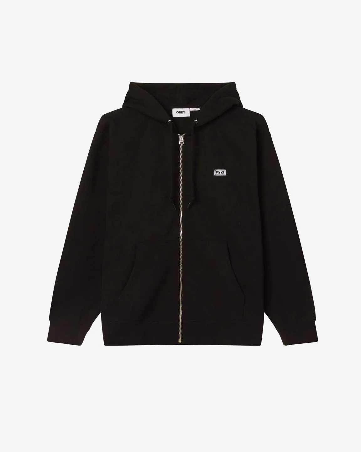 EST. WORKS EYES ZIP HOOD