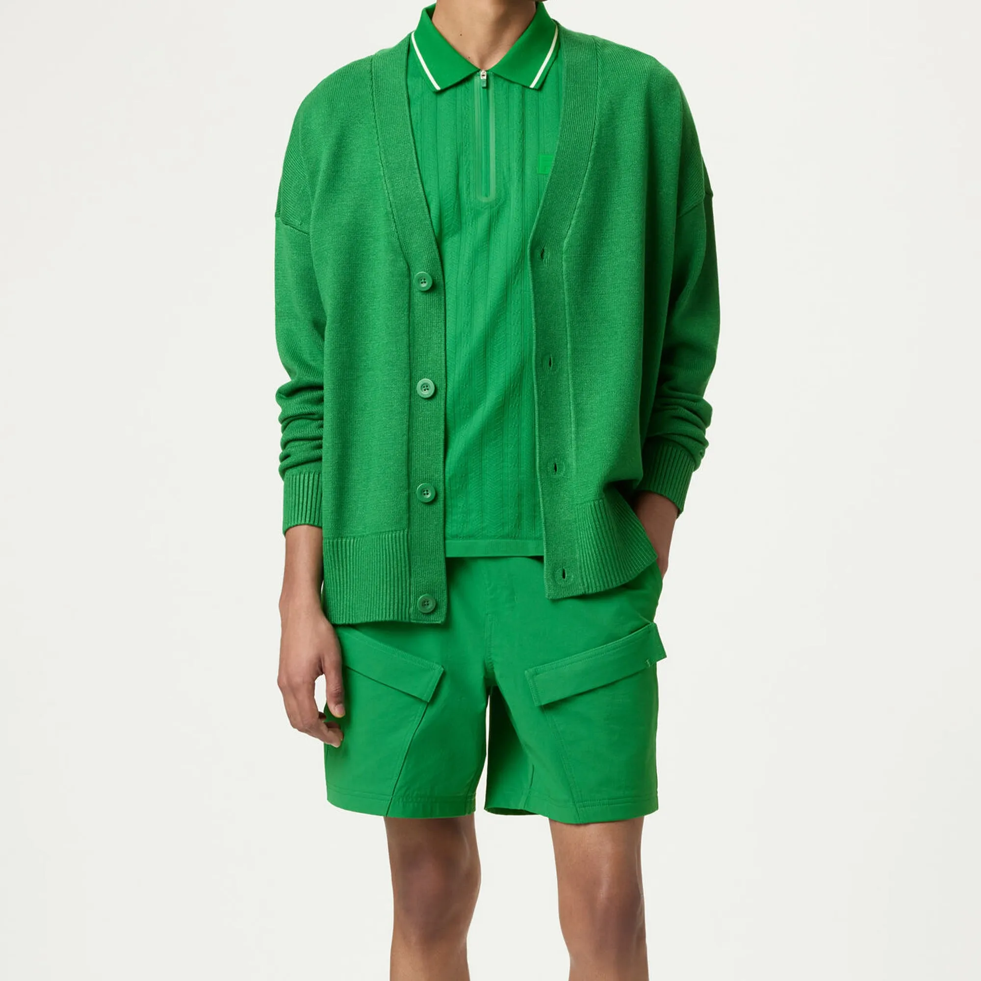 Fila Mens Baseline Cardigan Sweater