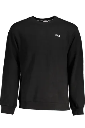 Fila Men'S Black Zipless Sweatshirt
