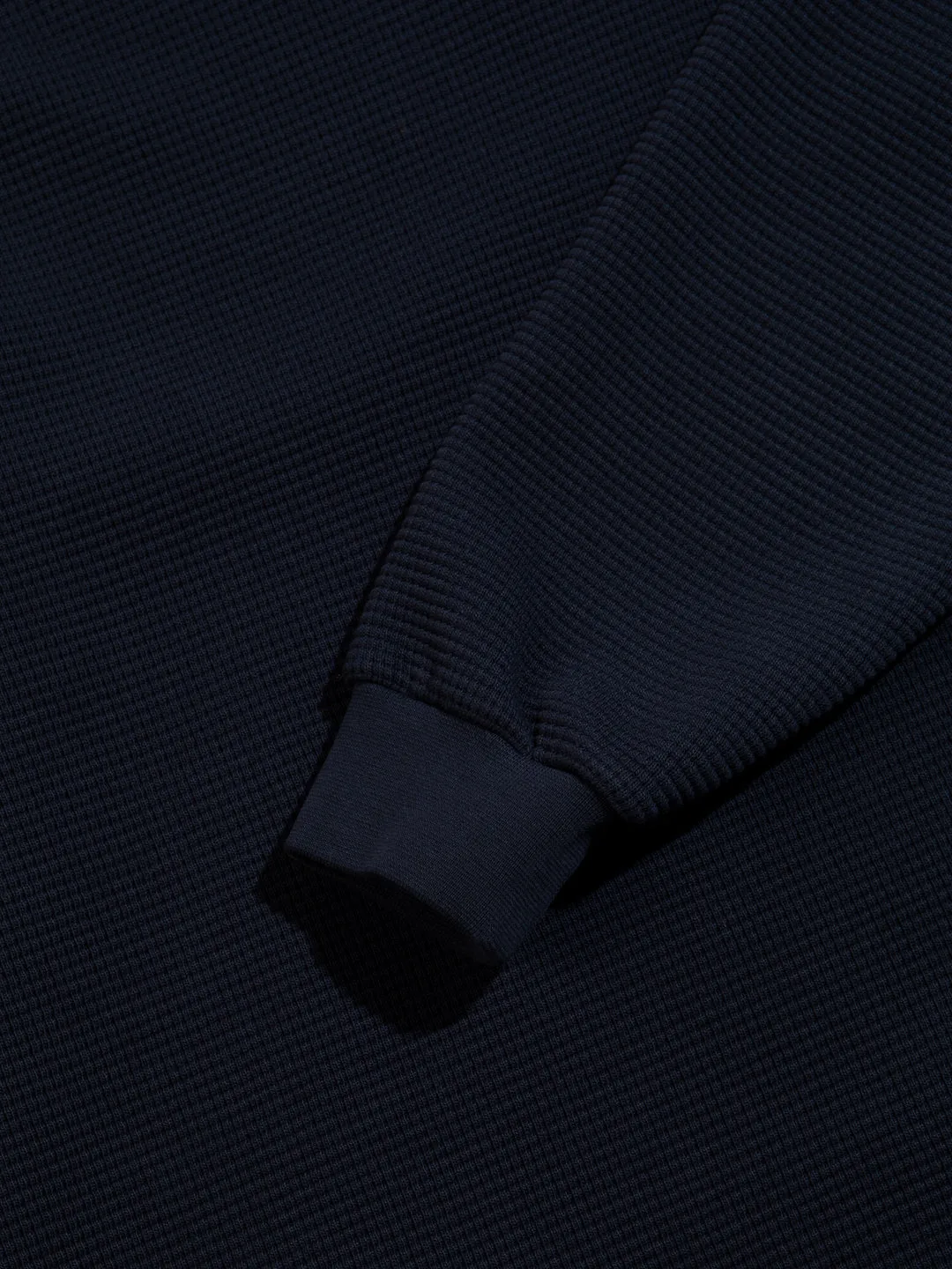 Humbie Sweat In Navy Waffle Jersey