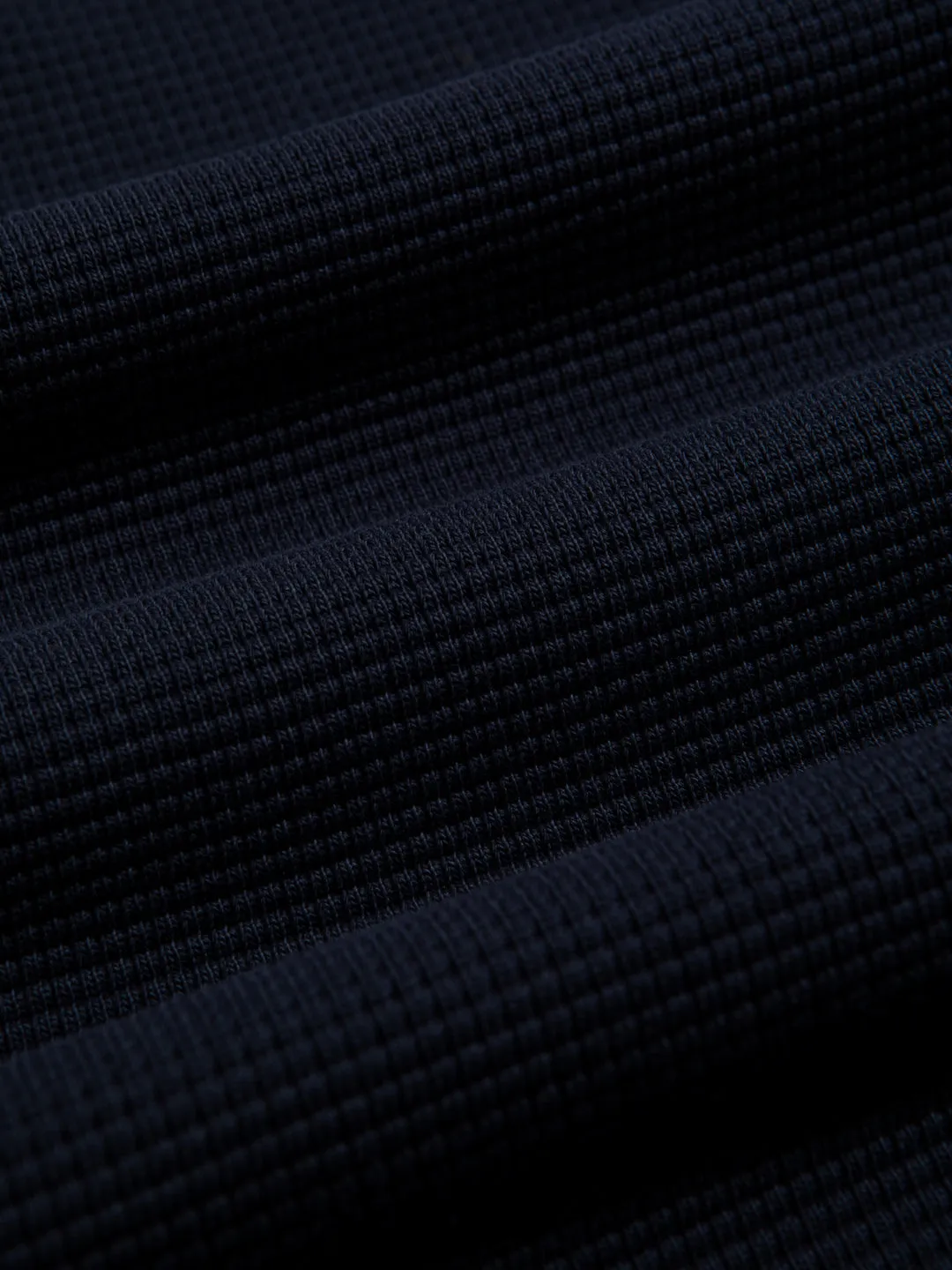 Humbie Sweat In Navy Waffle Jersey
