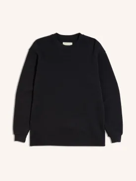 Humbie Sweat In Navy Waffle Jersey