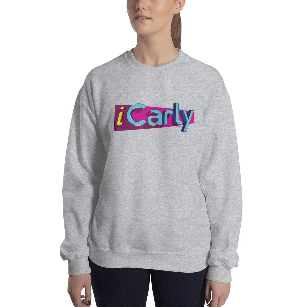 iCarly Logo Fleece Crewneck Sweatshirt