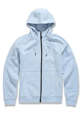 Jordan Craig Full Zip Men's Hoodie Carolina Blue