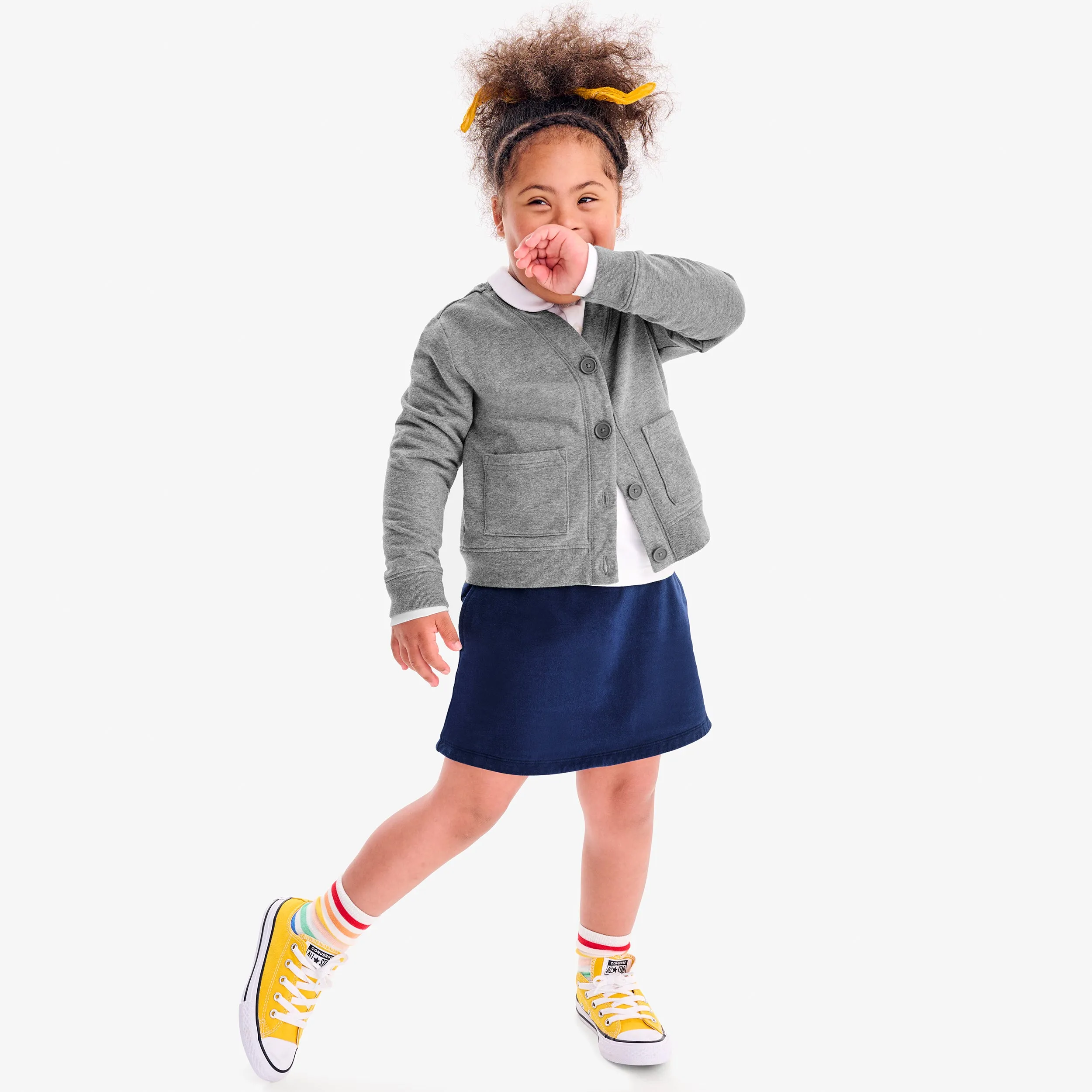 Kids sweatshirt cardigan