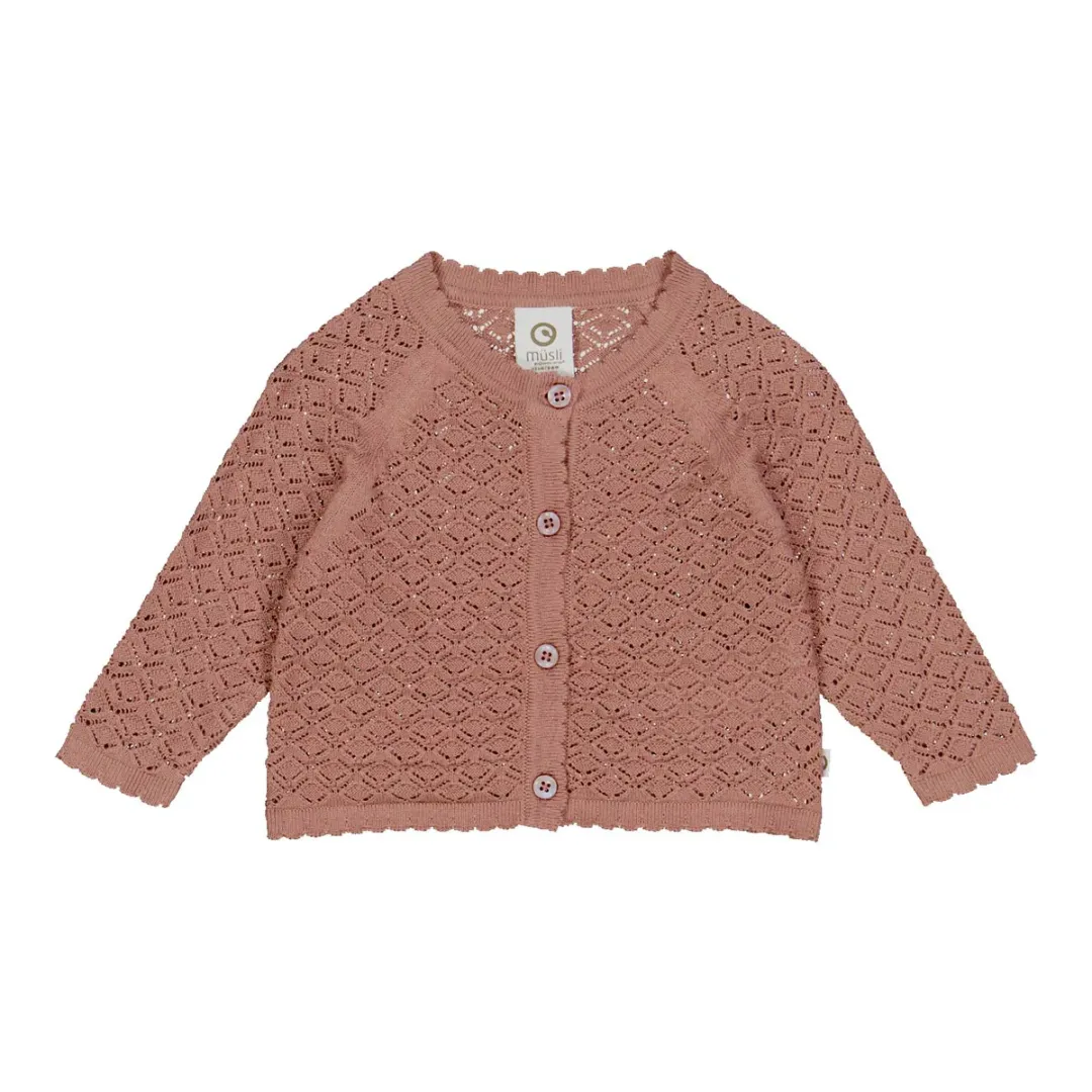 Knit Scallop Cardigan - Daydream by Musli - FINAL SALE