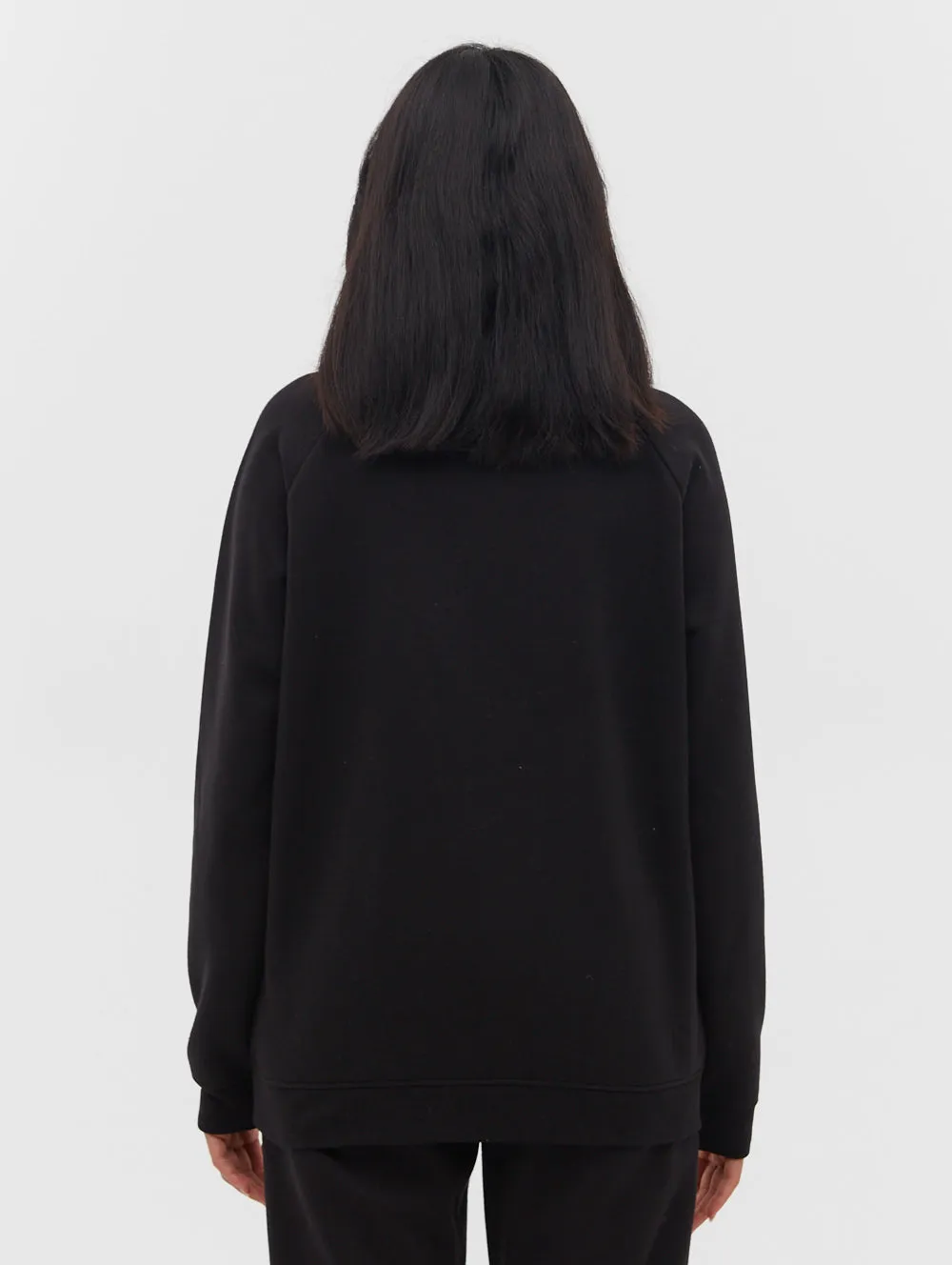 Lerna Sustainable Oversize Raglan Crew Neck Sweatshirt