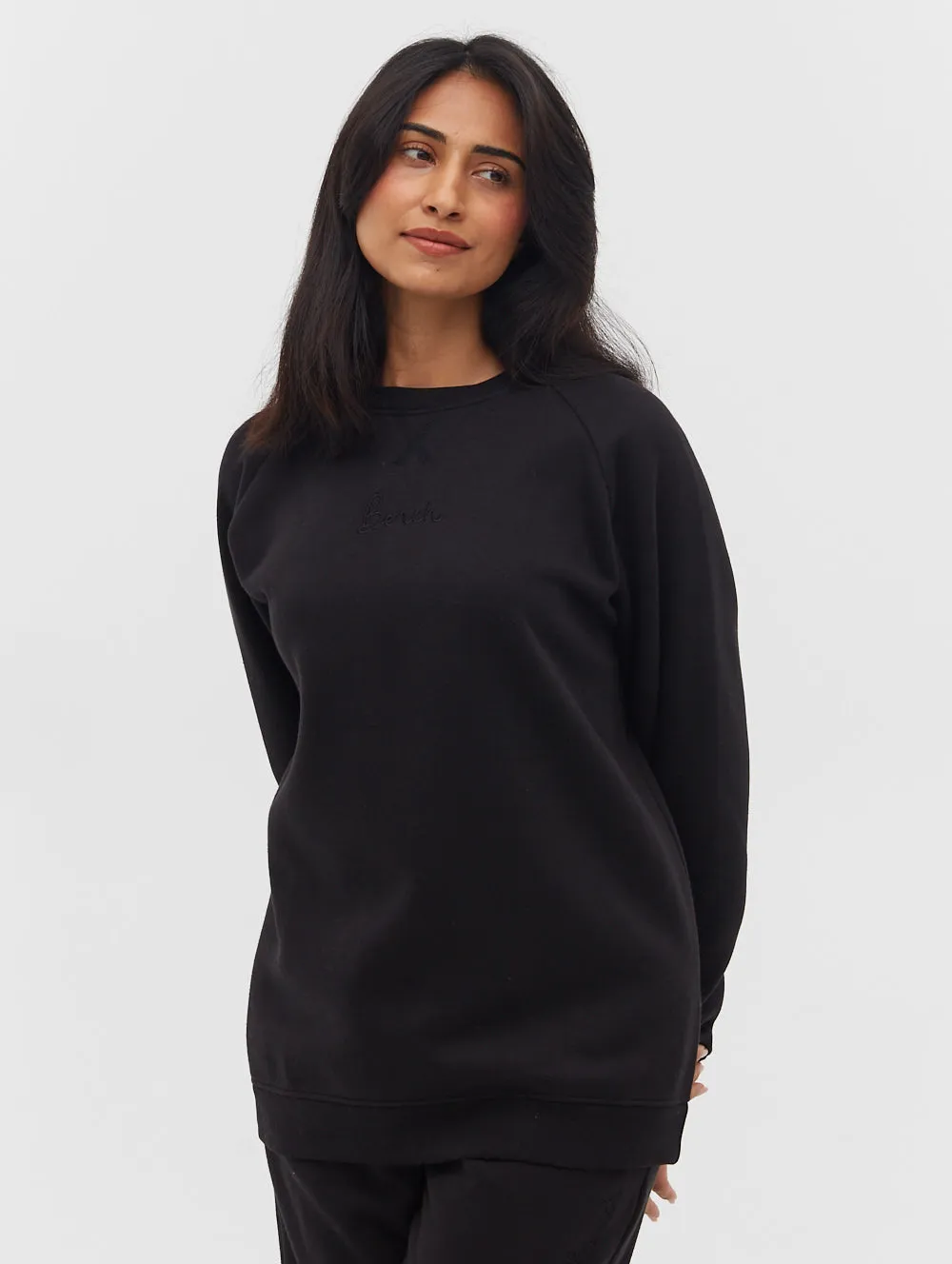 Lerna Sustainable Oversize Raglan Crew Neck Sweatshirt