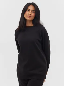 Lerna Sustainable Oversize Raglan Crew Neck Sweatshirt