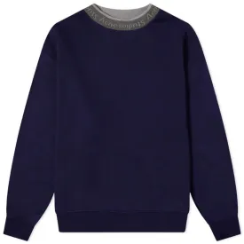 LOGO NECK SWEATSHIRT