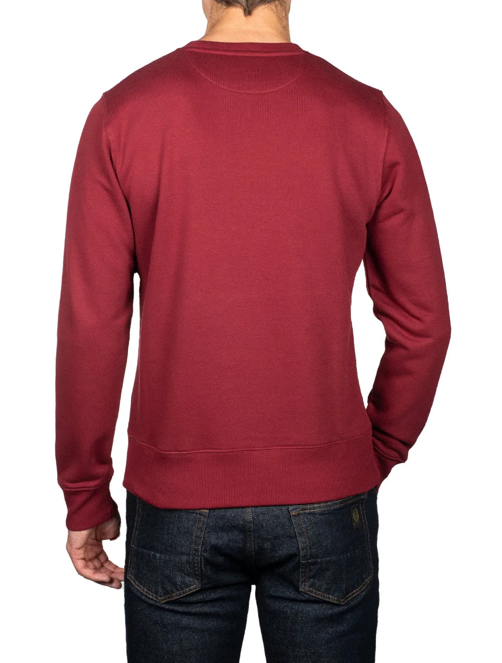 Original Crew Neck Sweatshirt Cabernet Red