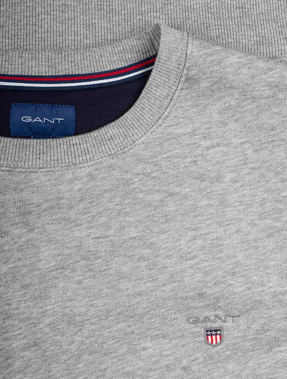Original Crew Neck Sweatshirt Grey Melange