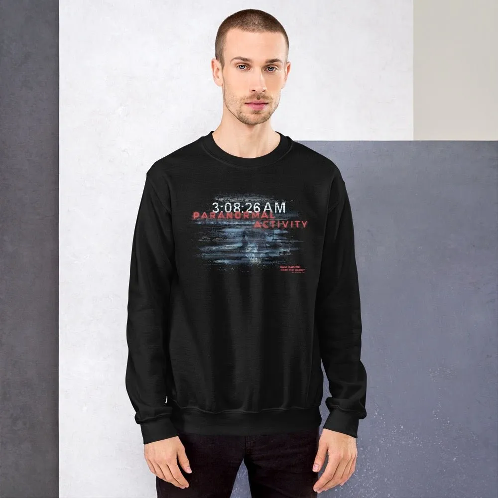 Paranormal Activity What Happens When You Sleep Crewneck