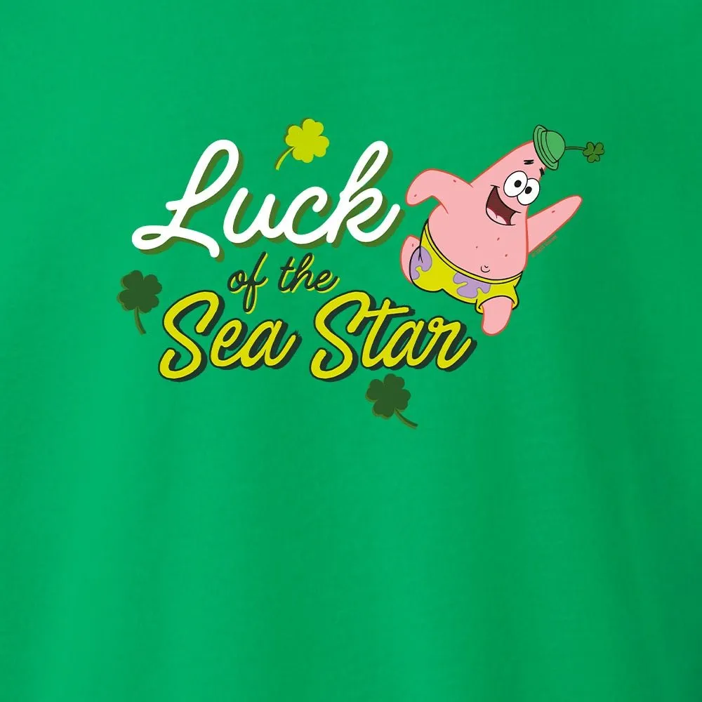 Patrick Star Luck Of The Sea Star Crew Neck Sweatshirt