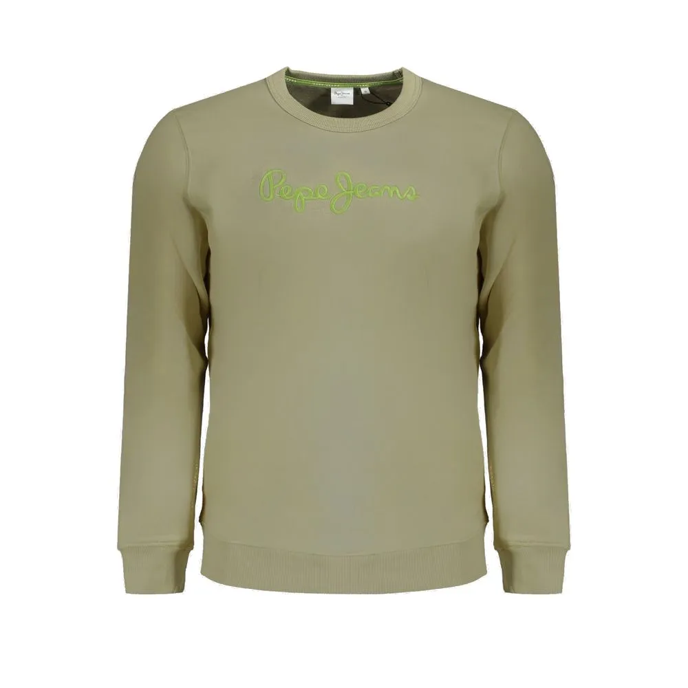 Pepe Jeans Green Cotton Sweater