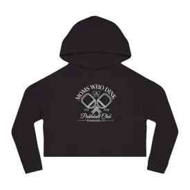 Pickleball Women’s Cropped Hooded Sweatshirt