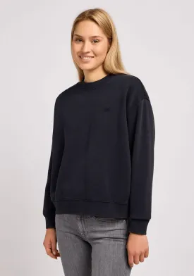 Polerón Mujer Plain Crew Sweatshirt Unionall Black
