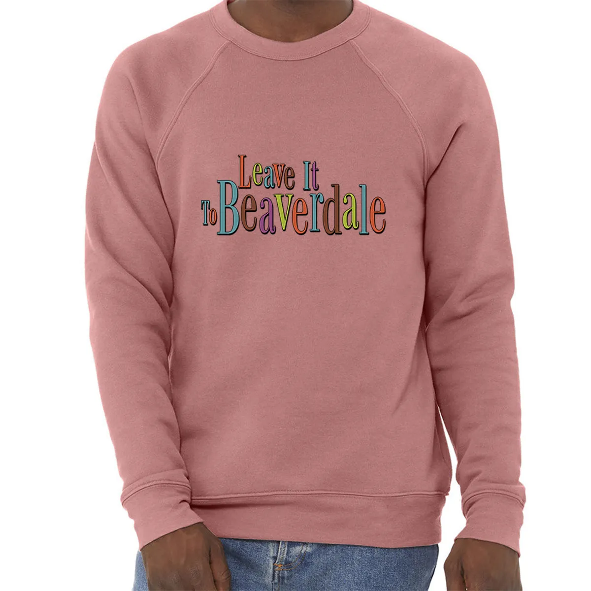 "Leave it to Beaverdale" - Unisex Sponge Fleece Crewneck Sweatshirt