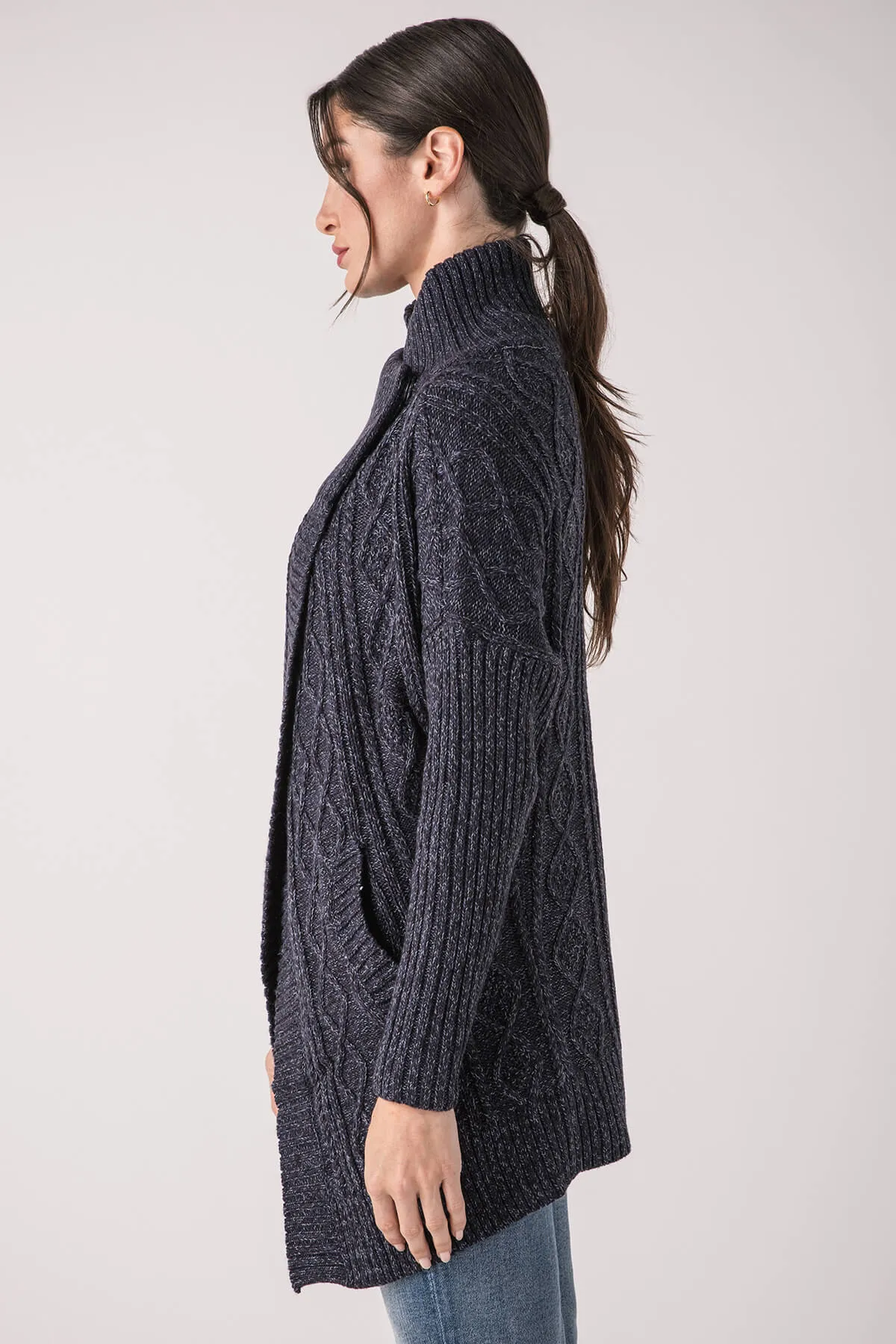 RD Style Naheed Long Sleeve Open Front Cardigan