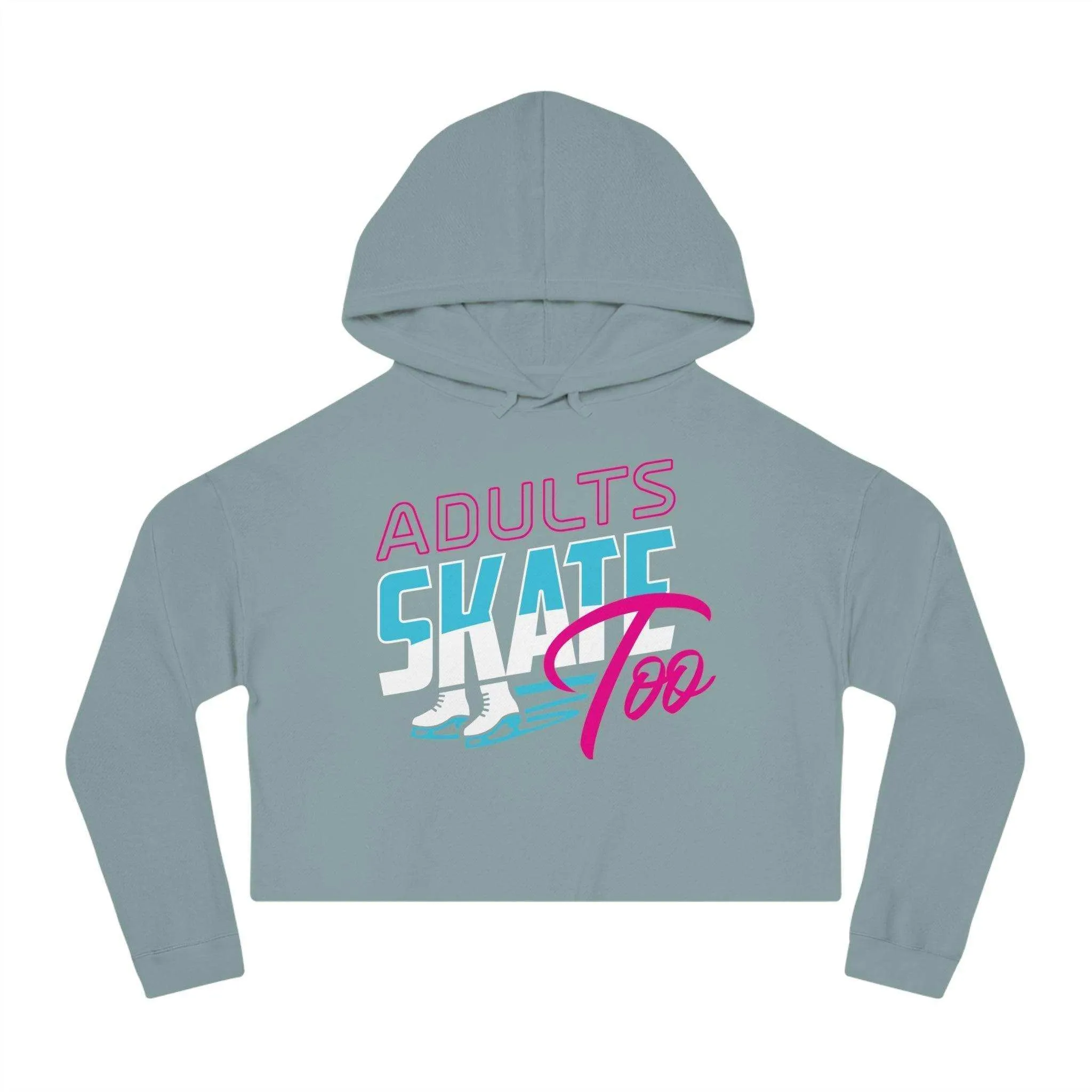 Retro Women’s Cropped Hooded Sweatshirt