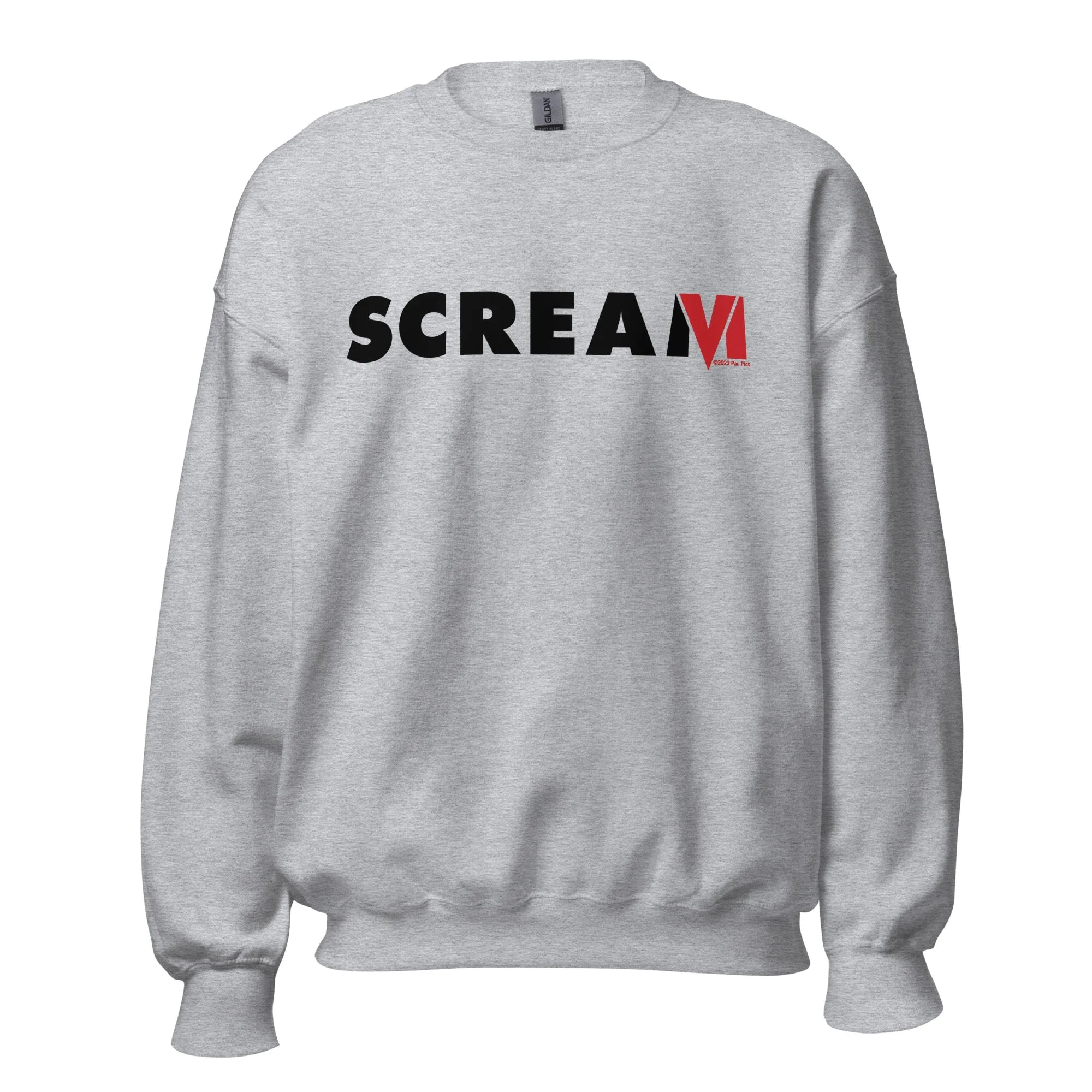 Scream VI Logo Adult Crewneck Sweatshirt