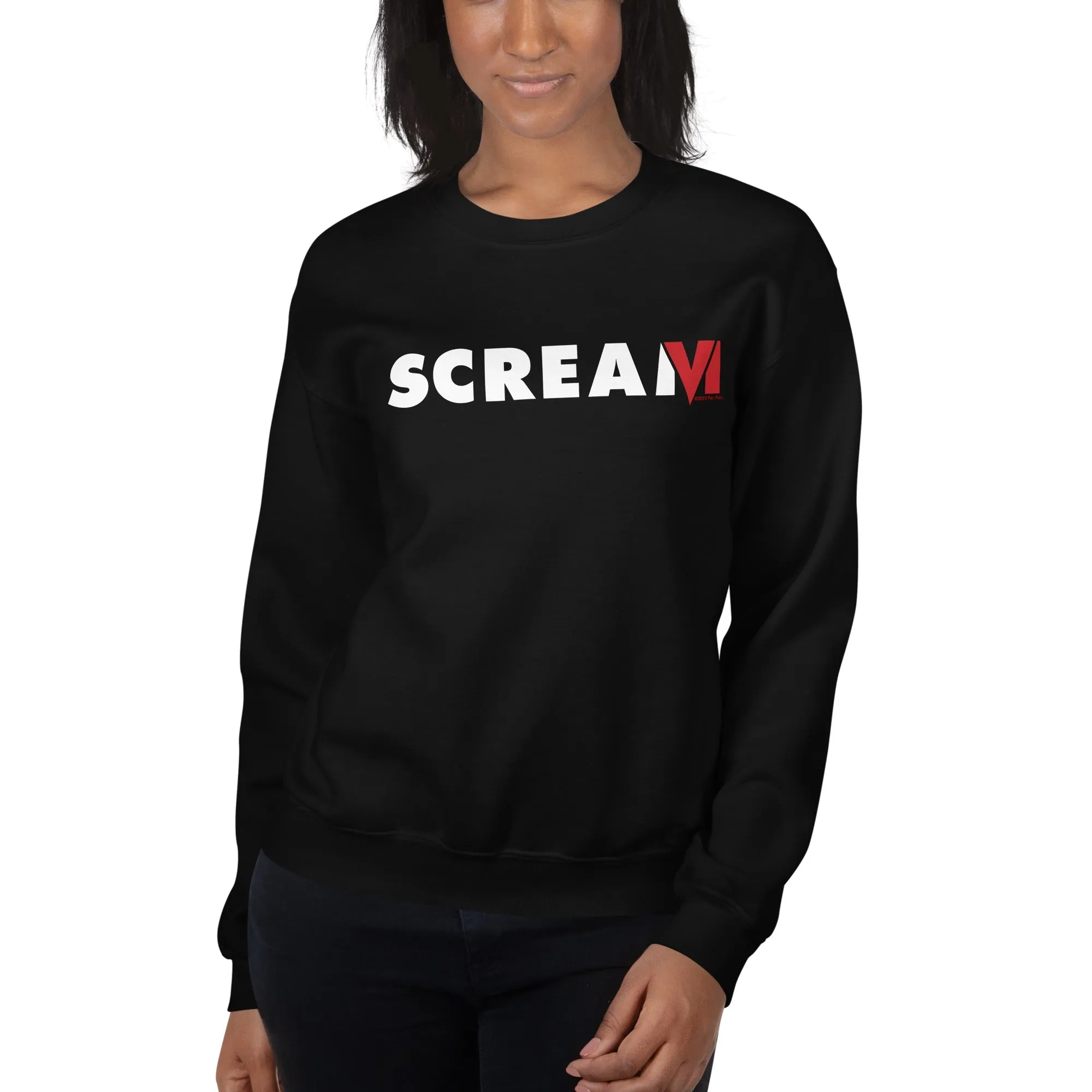 Scream VI Logo Adult Crewneck Sweatshirt
