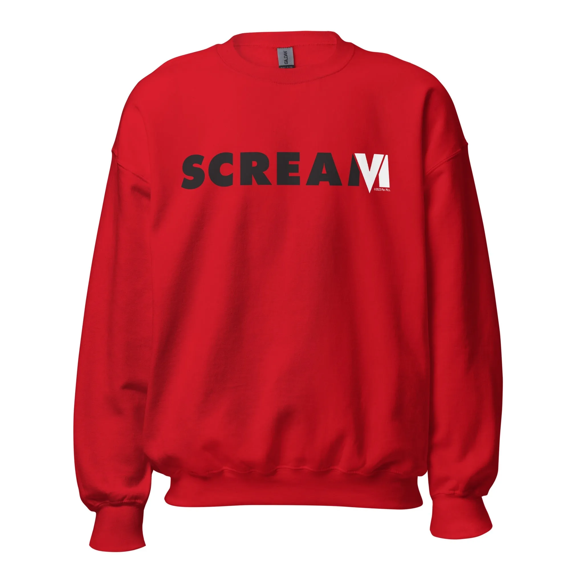 Scream VI Logo Adult Crewneck Sweatshirt