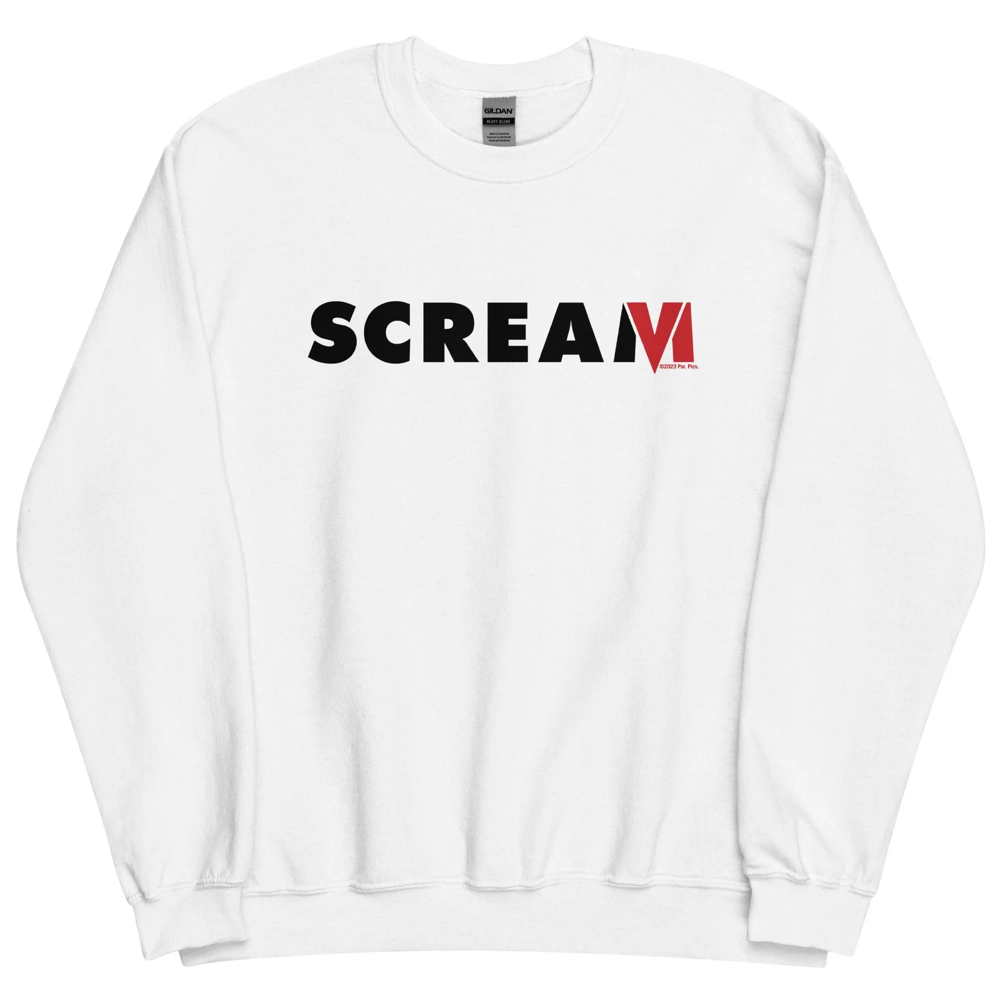 Scream VI Logo Adult Crewneck Sweatshirt