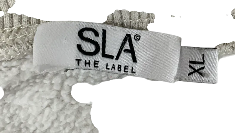 SLA the label 2-piece Grey Crew Sweatshirt & Jogger set UK XL