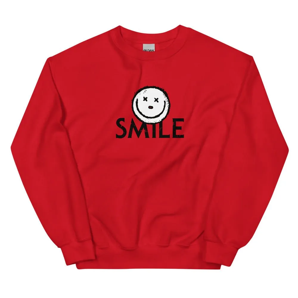 Smile What Makes You Smile? Unisex Crewneck Sweatshirt