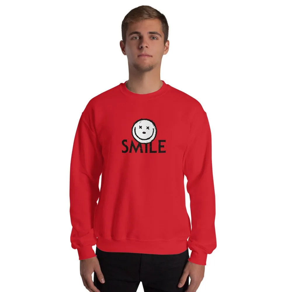 Smile What Makes You Smile? Unisex Crewneck Sweatshirt